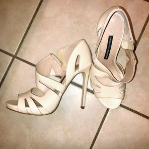 French Connection Nude Heels